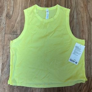lululemon classic fit cotton blend tank